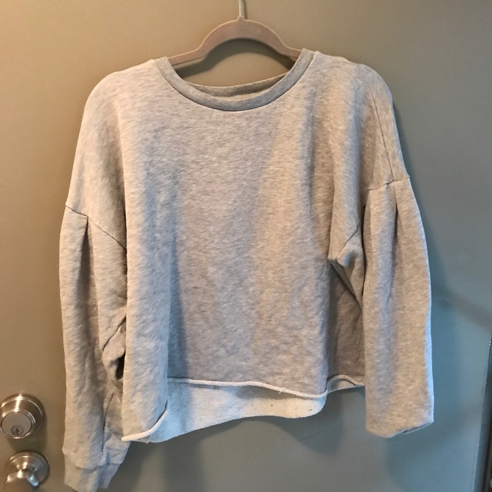 American Eagle cropped sweatshirt